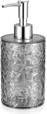 400ml Dispenser Shampoo e Bagnoschiuma, 400ML Dispenser Sapone Bagno, Dispenser Sapone Cucina in Plastica, Dosatore Sapone Bagno Liquido, Flacone Dispenser per Lavaggio a Mano Doccia