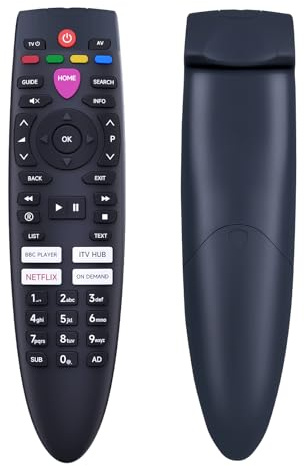 New Remote Control Replacement for FREESAT 4K ARRIS MODELS UHD-X/UHD-4X-500GB / UHD-4X-1000GB / UHD-4X-2000GB Set top boxes Controller