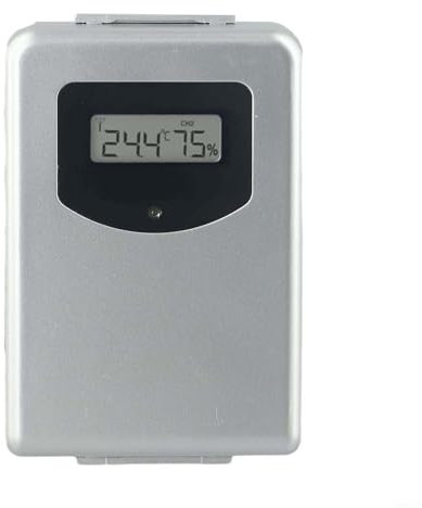 Wireless Weather Station Digital Thermo-Hygrometer Sensor 433MHz Temperature Humidity Monitor for Home Office Greenhouse