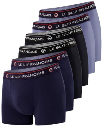 Le Slip Français - Lot de 6 Boxers en Coton 100% Made in France