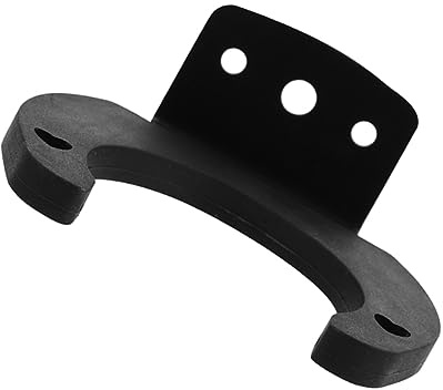 Mikinona Robuste Wandmikrofonhalterung aus Eisen mit Silikon Platzsparendes Design für Kabellose Handmikrofone für Wandmontage im Studio oder Bühnenbereich