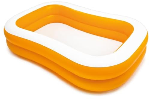 Blue Mandarin Swimming Pool Big Size 7 Feet Portable, Inflatable Bathtub for Adults | Large Family Swimming | Swim Center Above Ground, Pool for Adults&Kids | Multicolor.Holi