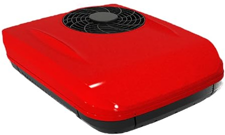 12V / 24V RV Climatiseur, Seule fonction de refroidissement, Kit AC de stationnement séparé avec 450m³ / H Volume d'air, silencieux, bus, RV, caravanes, pelleuse