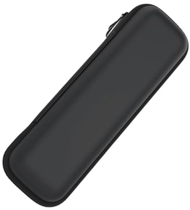 VERDANVERSE Schutzhülle für Stylus 1/2 Generation Federmäppchen aus Wasserdichtem Kunstleder Stoßfeste Stiftehülle mit Reißverschluss für Tablette Zubehör Schwarz