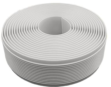 Selbstklebende PVC-Treppenkantenprofile, rutschfeste Vinyl-Gummistreifen für Treppenstufen im Innen- und Außenbereich(Gray,3x100cm)