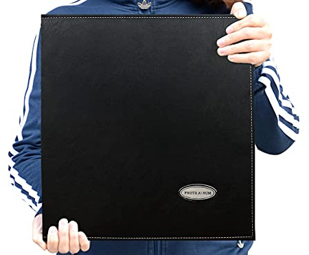 Zoview Self-Adhesive Photo Album, Dust-free, glue free and waterproof Scrapbook Album, Family album, Leather Cover, Hand Made DIY Albums Holds 3x5, 4x6, 5x7, 6x8,8x10 photos