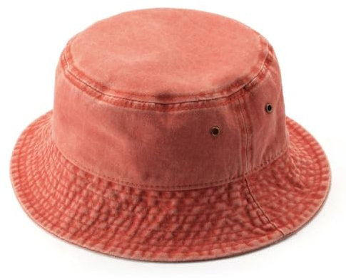 KeepSa Fischerhut Baumwolle Damen/Herren Faltbar Einfarbig Bucket Hat Sonnenhut Anglerhut, Outdoor Hut Sommermütze Garten Camping Wandern Reisen Strandhut