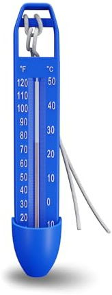 Thermometer 25 cm Pool Schwimmbad Poolthermometer Wassertemperatur