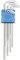 Högert Technik - Llave Tamper-Torx, Extra Larga, Juego Llaves Torx, Set de Destornilladores Torx, Torx Set, Juego de Llaves Torx Resistente a la Deformación y Desgaste - 9 Piezas