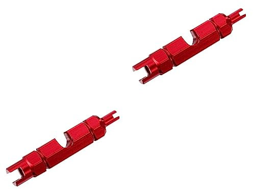 DOITOOL 2stücke American-style Reifenventil Kernwerkzeug Multifunktionales Ventilwerkzeug Zur Demontage Von Fahrradreifen Robustes Ergonomisches Design Für Präzise Arbeiten Und Einfache