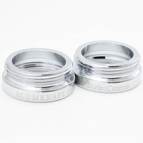 BLUMKRAFT 2 Stück Heizkörperadapter M28 x 1,5 COTERM/COTHERM (Prototyp) auf M30 x 1,5 für Thermostat/Thermostatkopf M30 x 1,5 männlich