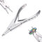 AceFun piercing pinza acero inoxidable abrir anillos Alicates gran resistencia para abrir grandes Herramienta versátil joyas piercing cuentas cautivas Anillo segmentos