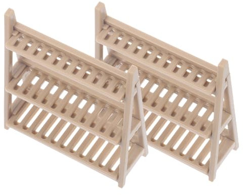 UPKOCH 2stücke Miniatur Schuhregal Für Puppenhaus Stöckiges Für Dekoration Zubehör Für Puppenhaus Und Miniaturlandschaften