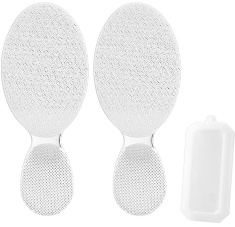 Hornhautentferner, 2 in1 Nano Glas Hornhaut Entfernen Fuß, Glasfeile Hornhaut Hochwirksame Hornhautfeile Nass & Trocken, Hornhaut Entferner mit Kunststoffbox