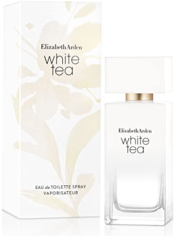 Elizabeth Arden - White Tea, Eau de Toilette Spray, Parfüm mit italienischer Mandarine, Weißer Tee-Extrakt und Madrasholz, blumig, feminin und süß, weiche Wärme, Parfüm für Damen - 50 ml