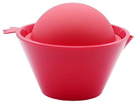 OFKPO Küche Werkzeuge Granatapfel Entkerner aus Silikon(Rot)