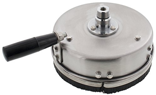 Erie Tools 8 Stainless Steel Surface Cleaner Pressure Washer Attachment with Handle 4000 PSI, 8 GPM, No Wheels, Wand, Gun