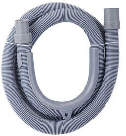 Goma desague lavadora 1,70 mto con curva