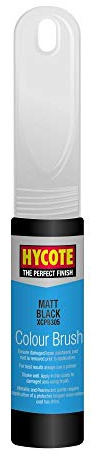 Hycote HYCXCPB305 Touch Up Brush Paint 12.5ml Matt Black Scratch Repair