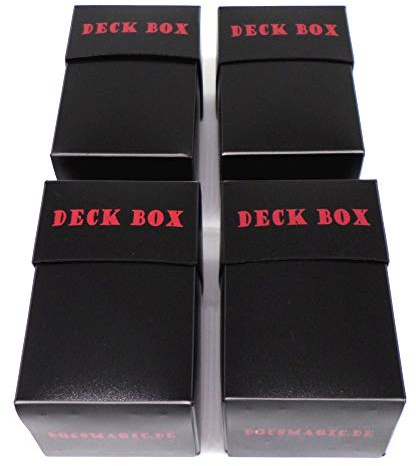 docsmagic.de 4 x Mini Euro/US Board Game Card Deck Box