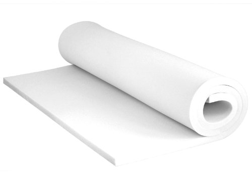 Schaumstoffplatte RG16/18 Topper Polster Auflage Schaumstoff (100 x 200 cm, 3cm)