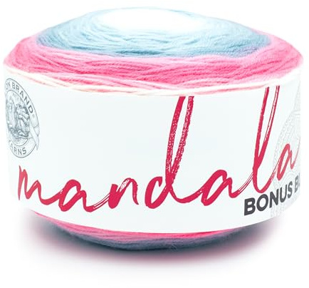 Lion Brand - Madeja de hilo Mandala Bonus, 1 unidad, Unicorn