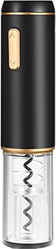 CAFFIA Abrenador de Vino eléctrico, sacacorchos eléctrico automático, USB Abridor de Botellas de Vino Recargable con Cortador de Aluminio