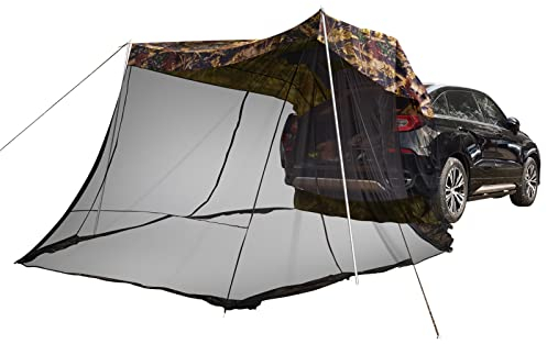 Auto-Markise, Auto-Zelt, Camping, Heckzelt, Auto-Markise, universell, mit Moskitonetz, Winddicht, Sonnenschutz, wasserdicht, Camping, Familie, Outdoor, Auto-Zelt für