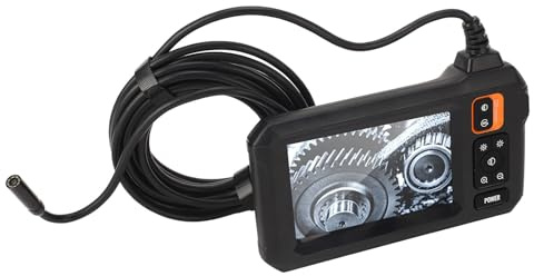 Ormkamera, Type-C Laddning 4,3 Tums LCD-skärm Professionell HD 1080P Industriell Inspektion Endoskopkamera med 8 LED-pärlor för Underhåll (10m)