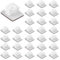 Joynine Wall Cable Clips, Pack of 30 Adhesive Cable Clips with Strong Adhesive, Electric Cable Clips for Fiber Optic Cable Management and Other, Finisher Wire Clamp, Cable Clips