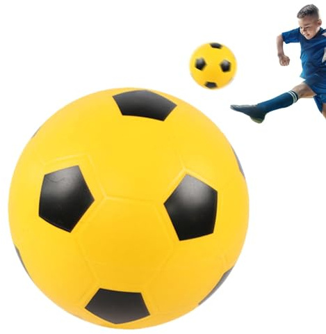 Weicher Ball Für Kinder, 21cm Fußball PVC Kinder, Indoor/Outdoor Softball Aus Schaumstoff, Fun Sport Softball, Weiche Fußbälle Für Fußballtore, Kleinkinderbälle Für Aufblasbare Schwimmreifen