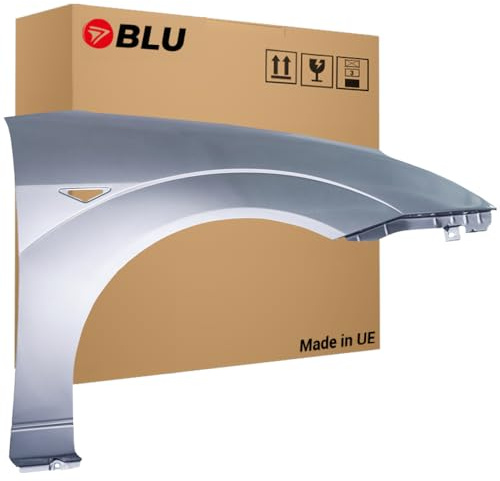 BLU Kotflügel Passend für Ford Focus Mk1 08 Rechts Silber | 1998-2004 | Vorderseite Vorne | Lackiert | Einbaufertig