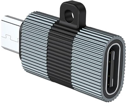 RGYBAO Adaptateur compact USB C vers USB A de type C vers USB pour une connexion facile, transfert de données et chargement Coque en métal