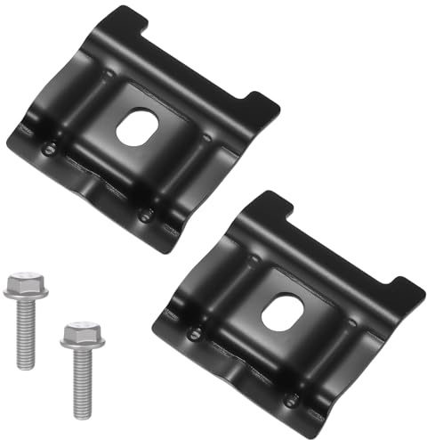 2 Pièces Support de Fixation pour Batterie Auto, Set de Supports et Vis Métalliques pour Batterie, Kit de Fixation pour Batterie Auto 1J0803219, Set d'Ancrage pour Batterie Auto pour SUV et Voitures