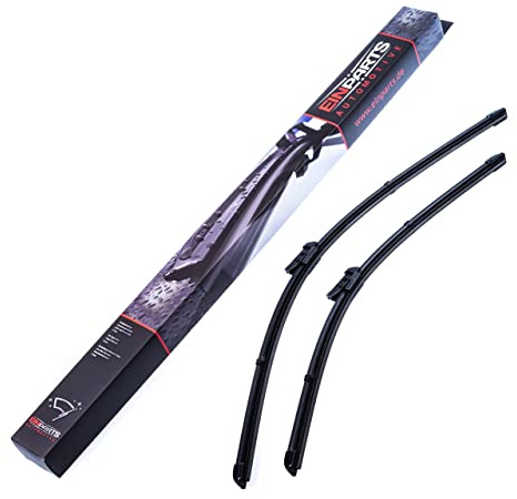 EINPARTS Scheibenwischer Set Wischerblätter Set Vorne Länge 1: 650mm Länge 2: 530mm Kompatibel mit VW TIGUAN AD1 Rahmenlos EPWBDCS2621
