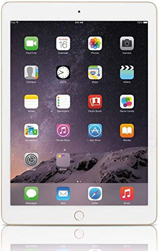 2014 Apple iPad Air 2 64GB Wi-Fi - Gold (Renewed)