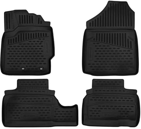 Element 3D Gummimatten Passgenaue Fußmatten Toyota Venza 2013-4tlg