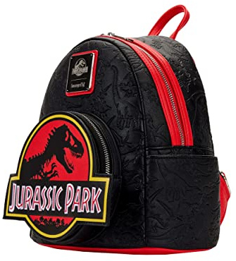 Loungefly Jurassic Park Logo Womens Double Strap Backpack