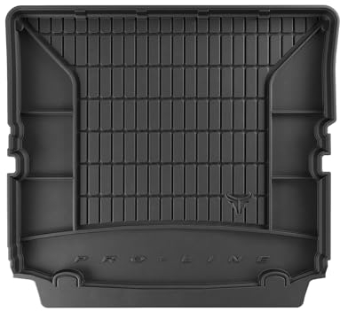 OMAC Gummi Kofferraumwanne kompatibel mit Opel Zafira B 2005-2014 TPE Laderaumwanne Schwarz