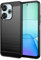 Wookfiss Cover per Xiaomi Redmi 13 4G/POCO M6 4G/POCO M6 Plus Custodia, [Fibra di Carbonio] Morbido TPU Custodia, Anti Scivolo Anti Antiurto Case-Nero