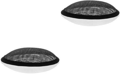 JEWEDECO 2 Stück Mode Hut Filz Chic Hut Machen Zubehör Hut Materialien Stilvolle Hut Filz
