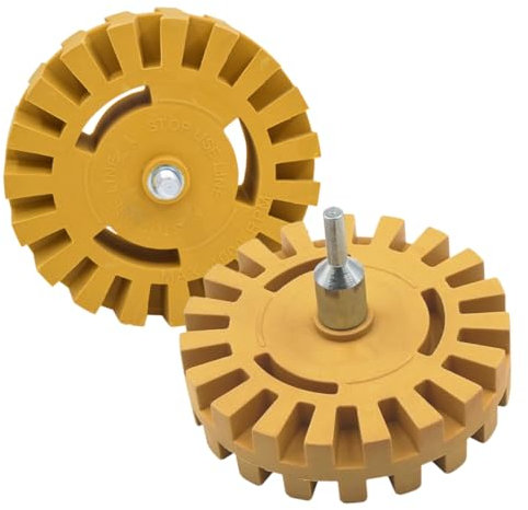 PAMINGONO Gummi Entfernung Rad Radiergummi Rad Aufkleber Entferner Auto Detaillierung Liefert Aufkleber Remover Tool Einfach