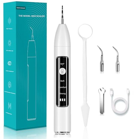 Scaler Plaque Remover for Teeth, Dental Tartar Calculus Remover Teeth Cleaning Kit