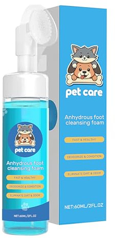 Pfotenreiniger Für Hunde,Schaumender Katzenpfoten Reiniger Mit Silikon Bürstenkopf | Reisezubehör Für Matsch Outdoor Spaziergänge Wandern Auto Hygiene