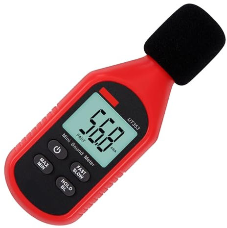 Portable Sound Levels Monitor Digital Decibel Meter LCD for Accurate Noise Assessment in Residential Or Office Space