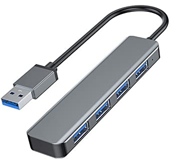 1x3.0+3x2.0 Hub USB con 4 puertos extendidos cable divisor USB portátil para ordenador Typec Extended Splitter para ordenador portátil Accesorios Multi Extender Gadget