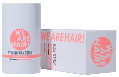 We Are Hair - Wax Stick anti-frisottis – Formule coiffante anti-frisottis - Pour des cheveux parfaitement plaqués- Formule vegan - 90% naturelle - Fabriqué en France – 1X 50g