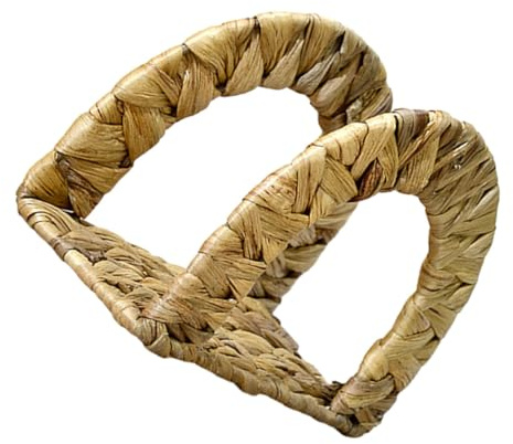 SAFIGLE Serviettenhalter Geflochtener aus Rattan mit Glatten Kanten und Burrfreier Verarbeitung Eleganter und Vielseitiger Serviettenaufbewahrungshalter für Party und Café