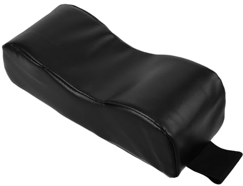 LALADEFIEE Wheelchair Headrest Pillow Neck and Head Support Adjustable Waterproof High Back Cushion Wheelchair Accessories for Seniors Adults Transport Chairs Black