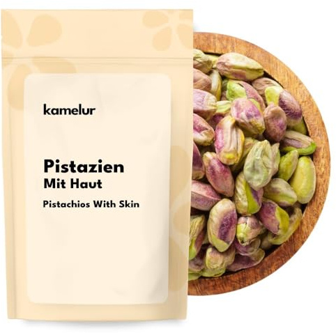 1kg de pistaches sans coque et avec peau, graines de pistaches décortiquées et non salées - préparer soi-même sa crème de pistaches